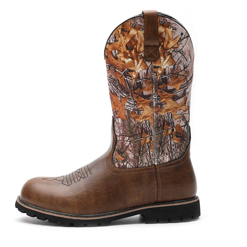 Vintage Fashion Enthusiasts - Botas Masculinas Tamanho Grande 48, Clássicas,
