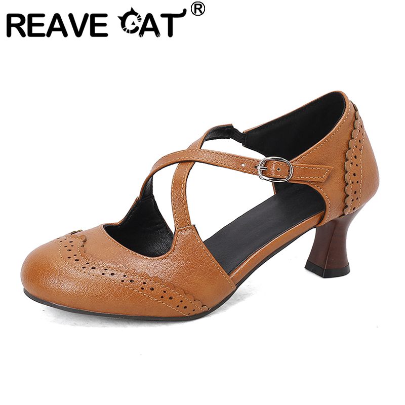 Vintage Fashion Online - Reave cat vintage feminino bombas diárias