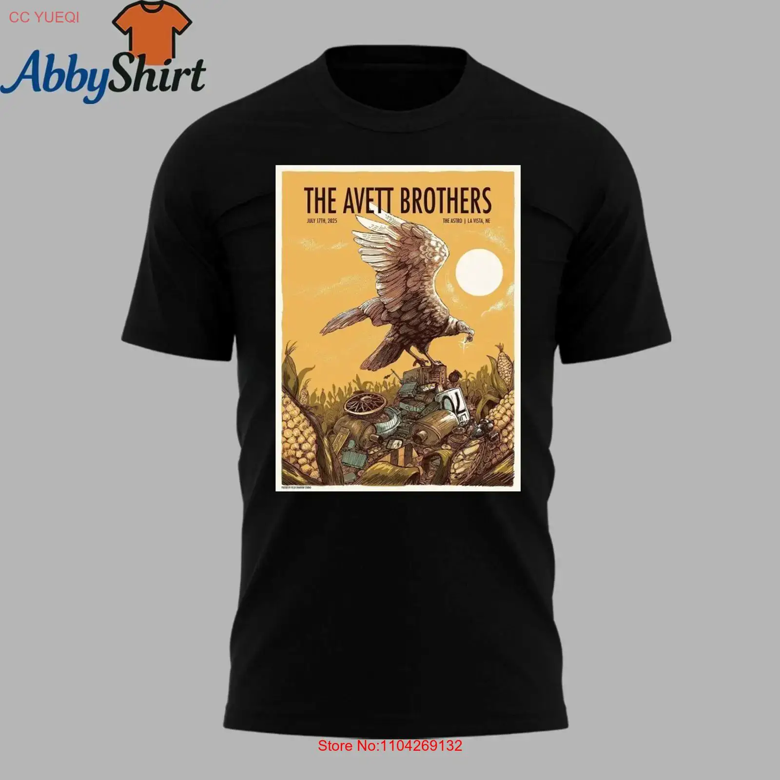 Vintage Fashion La - Camiseta The Avett Brothers July 17