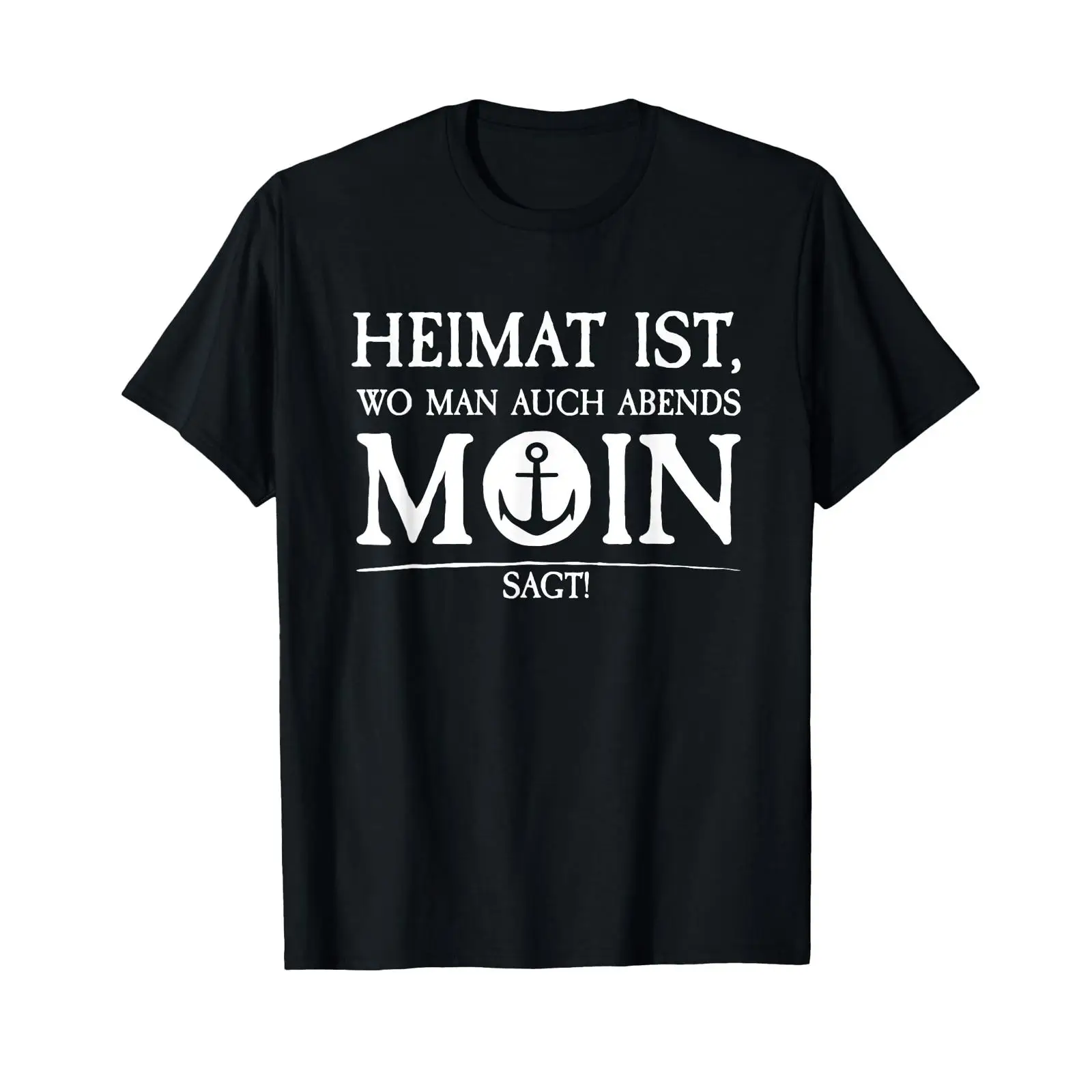 Vintage Fashion Hamburg - Camiseta Unissex Preta Vintage Lavada Ligeiramente