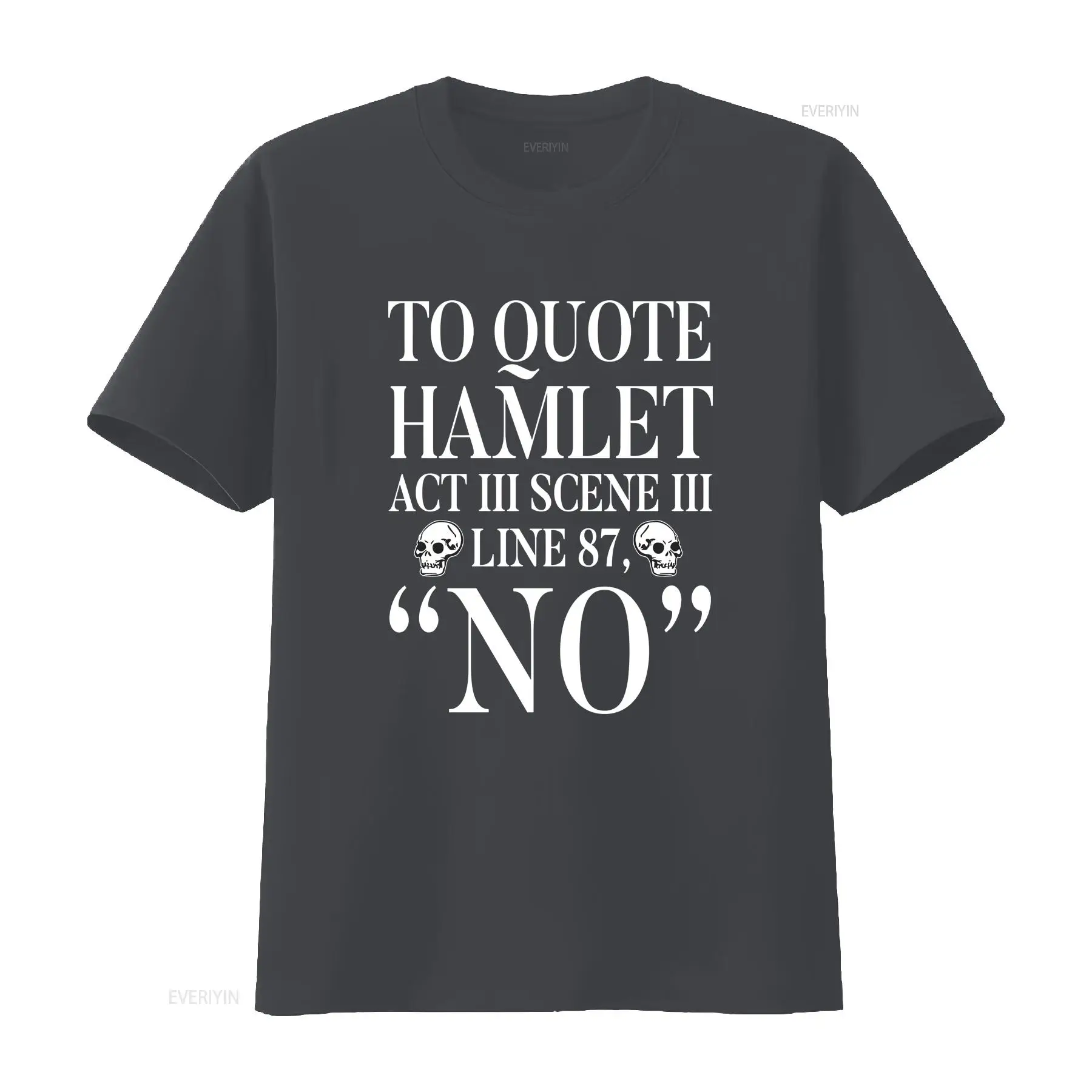 Camiseta com estampa de Hamlet - Vintage Fashion Quotes avaliação e preço