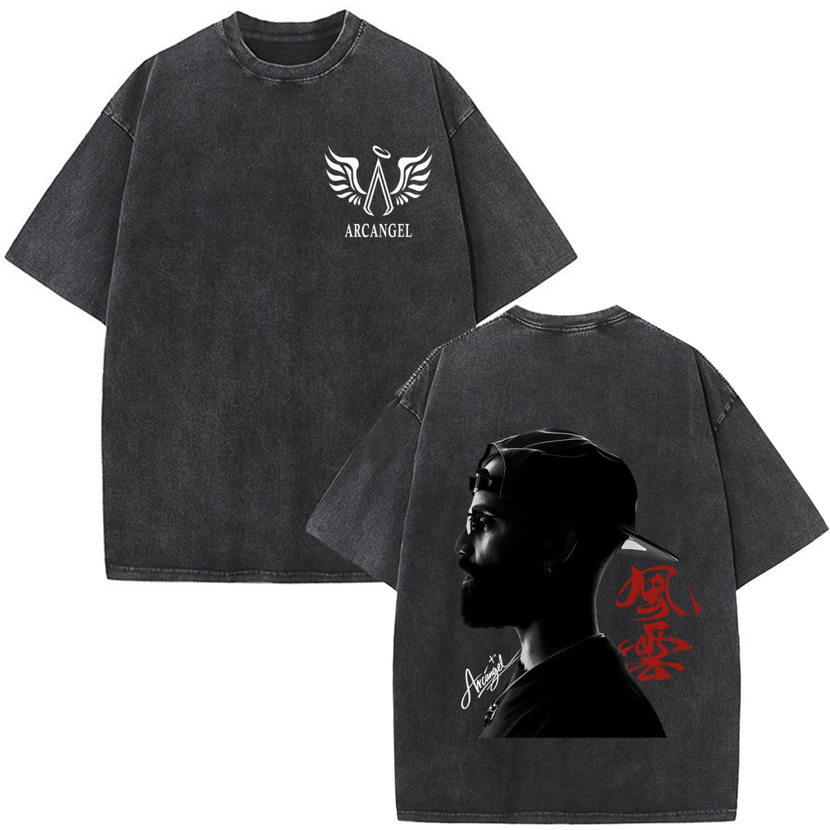 Camiseta Estampada Arcangel La - Vintage Fashion La avaliação e preço