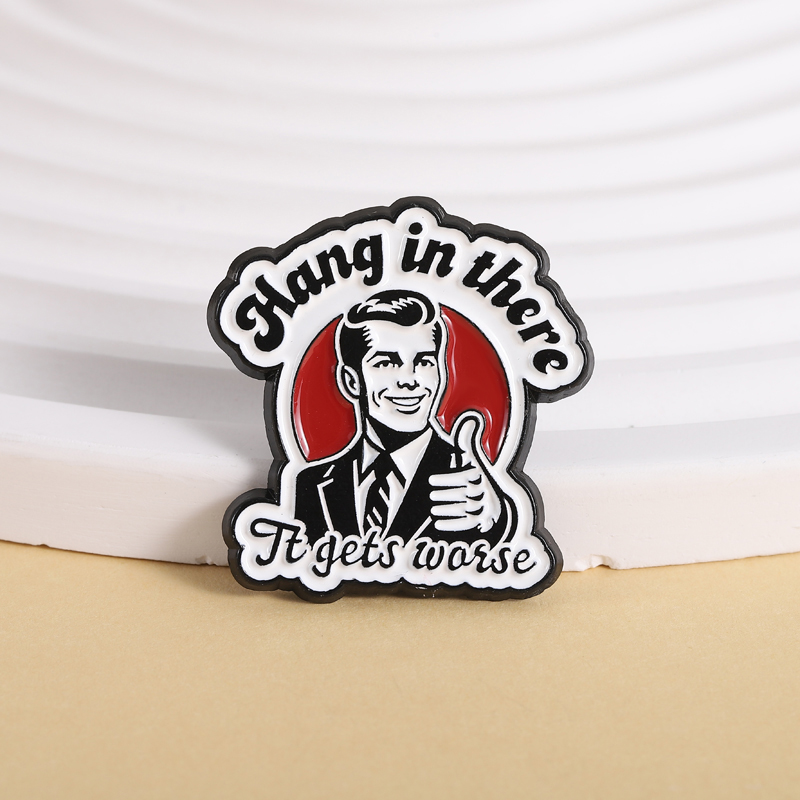 Pins de Esmalte de Personagens - Vintage Fashion Quotes avaliação e preço