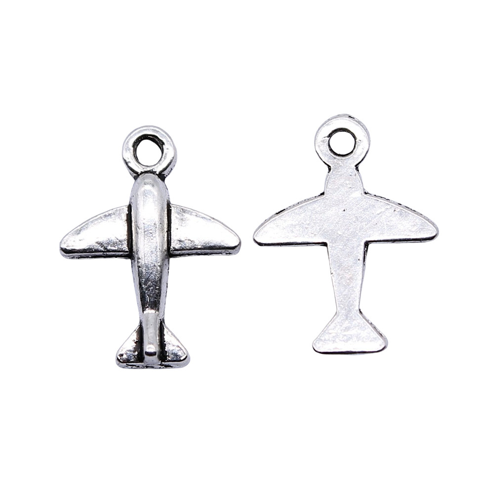 10 peças de pingentes de avião - Vintage Fashion Stores avaliação e preço