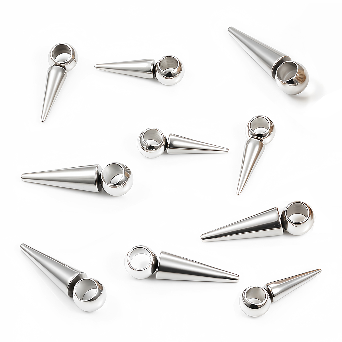 10 pçs retro cone encantos pin - Vintage Fashion Stores avaliação e preço