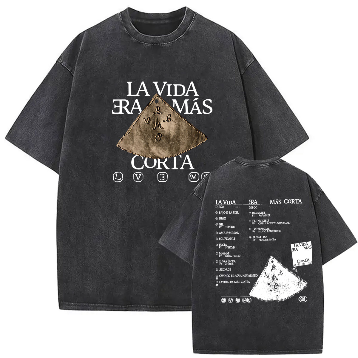 Camisetas Lavadas de Dupla Fac - Vintage Fashion La avaliação e preço