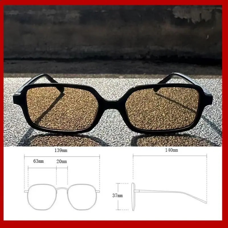 Novos Óculos de Sol Retangular - Vintage Fashion Enthusiasts avaliação e preço